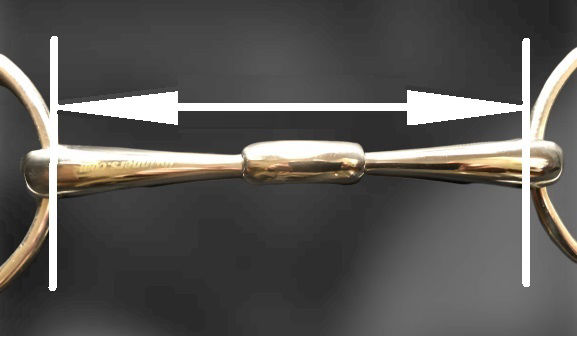how to measure a horse bit - wtp bits australia