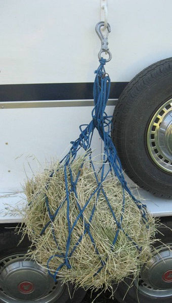 the safe clip - horse tie up and hay net system